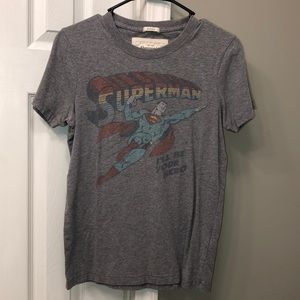A&f Superman graphic tee